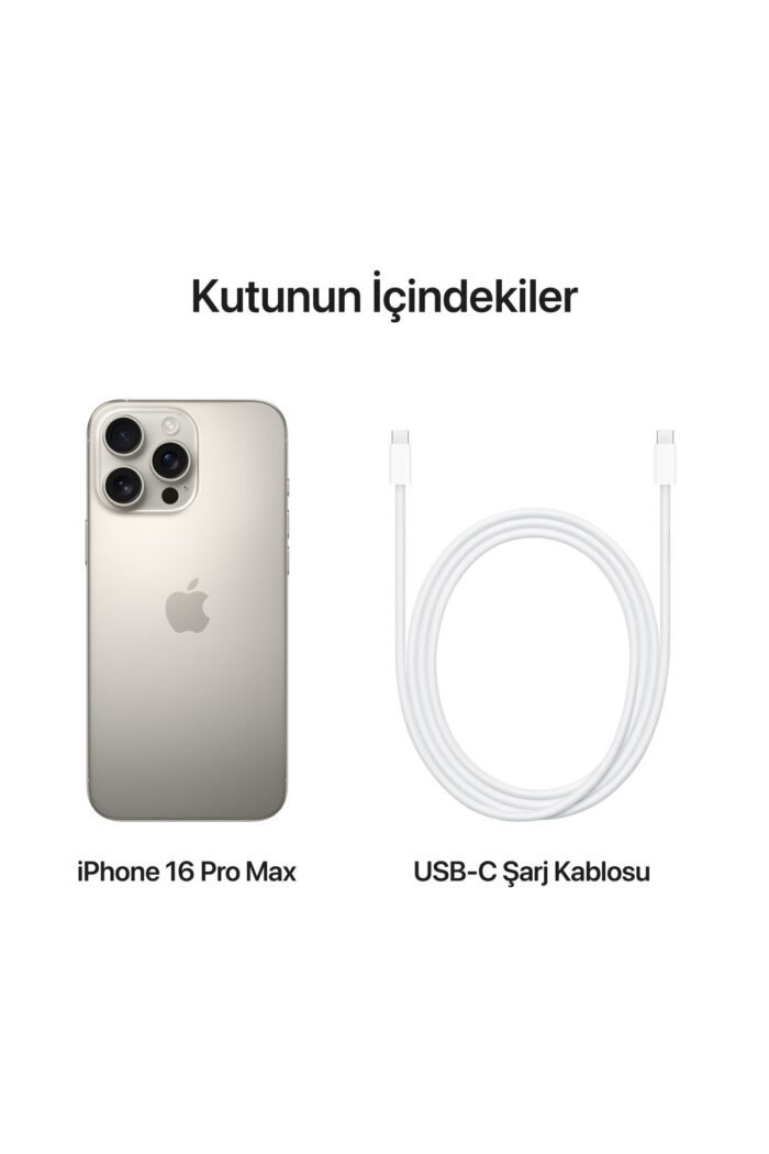 iPhone 16 Pro Max 512GB Natürel Titanyum - Görsel 8